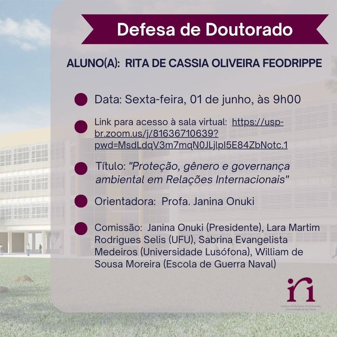 Post 3 by Oficial IRI - USP on Instagram (image)