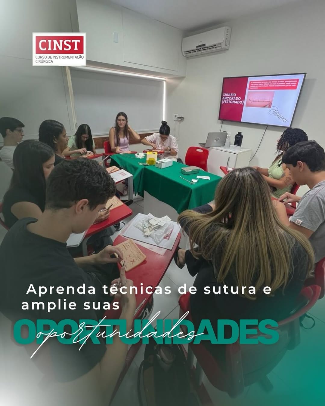 Post 9 by Curso→Instrumentação Cirúrgica on Instagram (image)