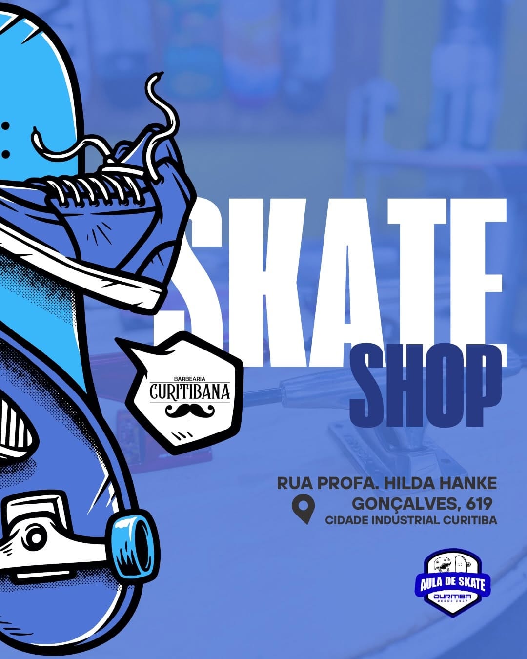 Post 8 by Escola de Skate desde 2007 🇧🇷 Curitiba 🛹 on Instagram (carousel)