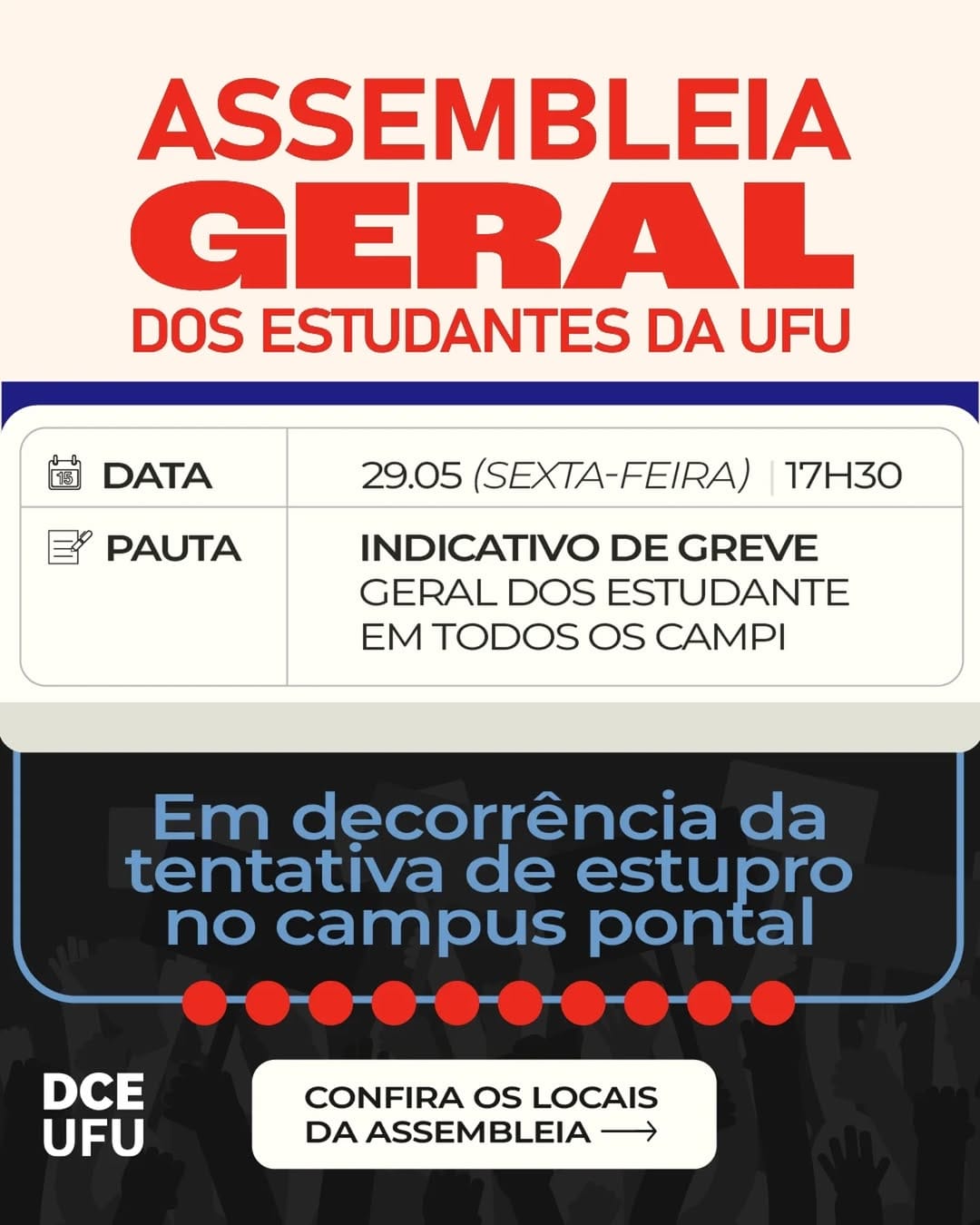 Post 6 by União Estadual dos Estudantes de Minas Gerais on Instagram (carousel)