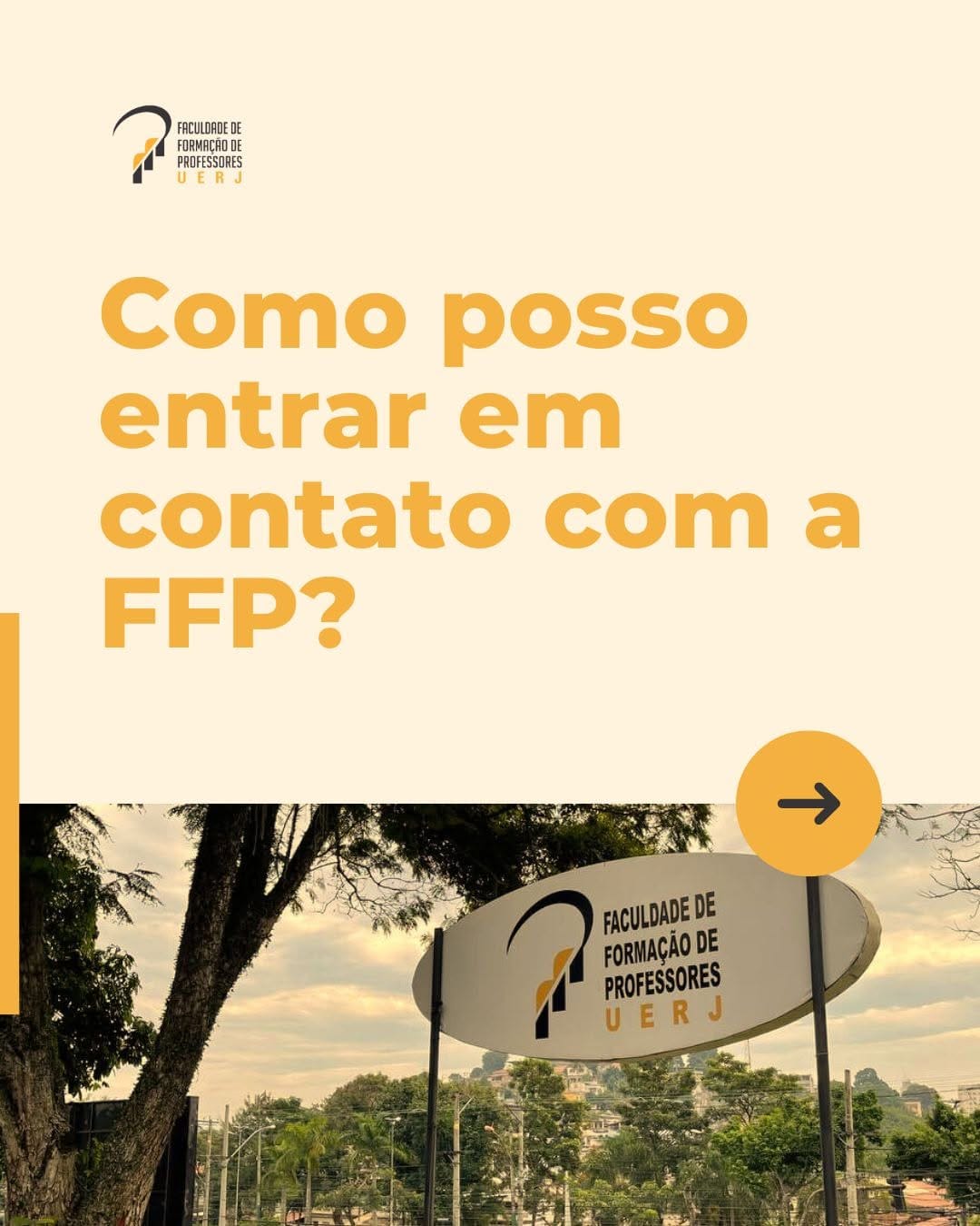 Post 8 by FFP/UERJ on Instagram (carousel)