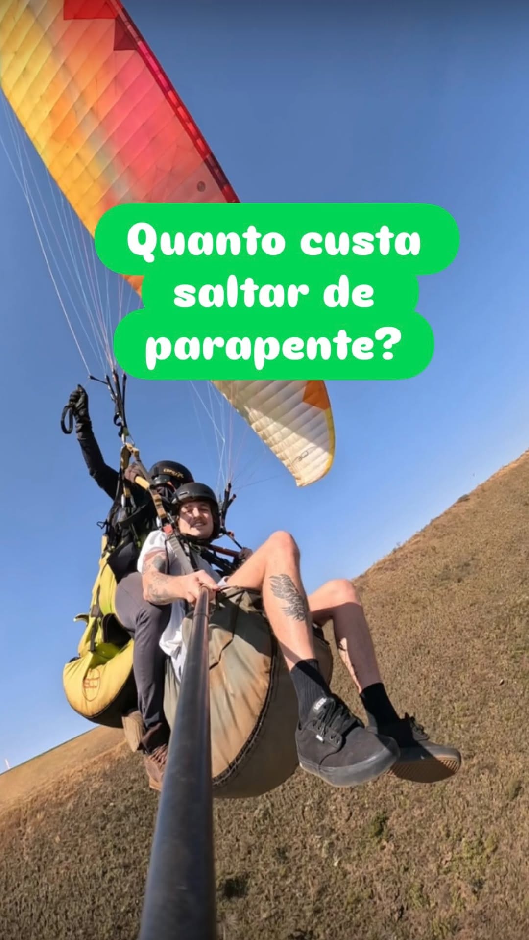 Post 4 by ☁️Adrenar Escola De Parapente on Instagram (video)