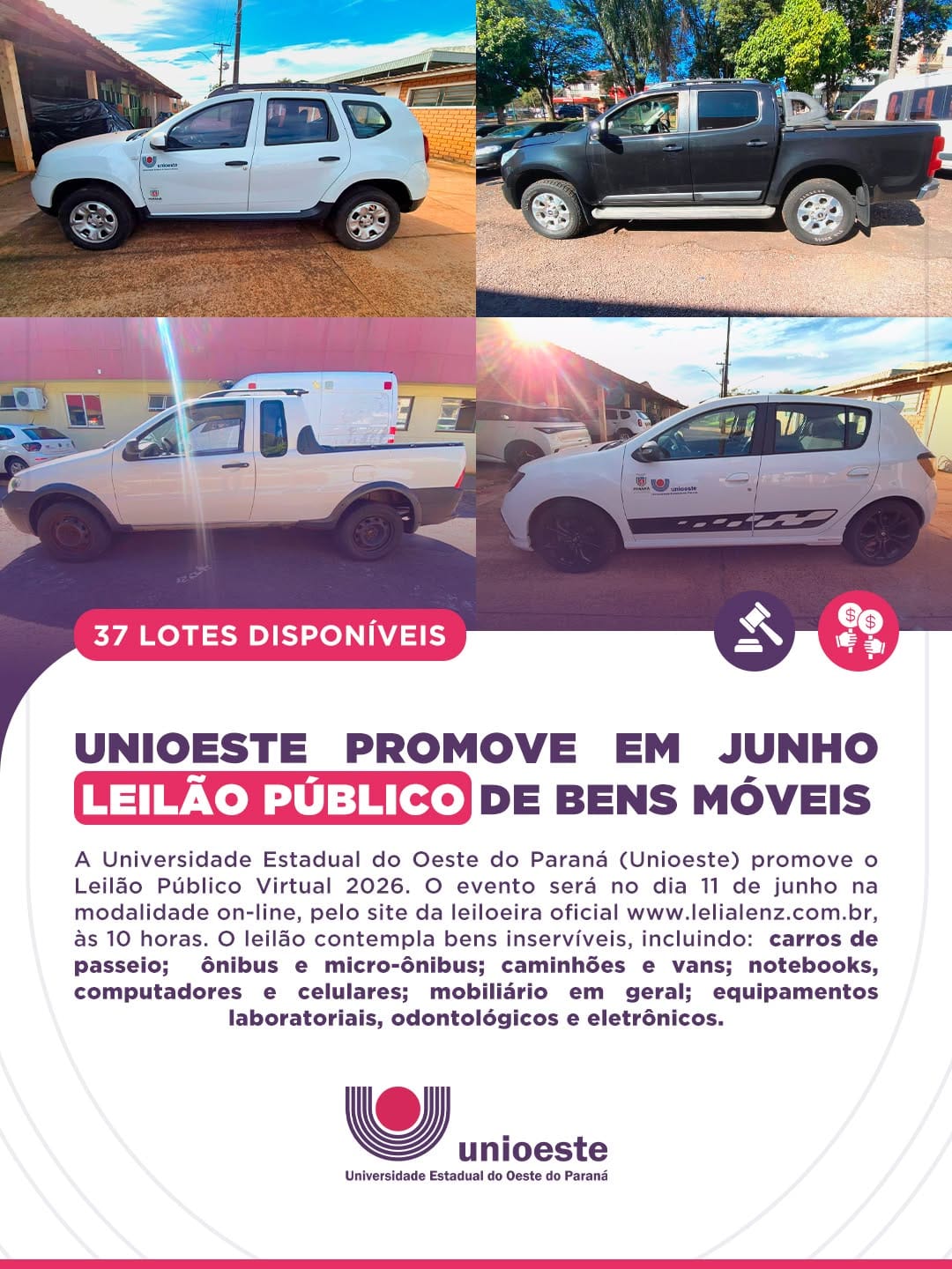 Post 6 by Unioeste on Instagram (image)