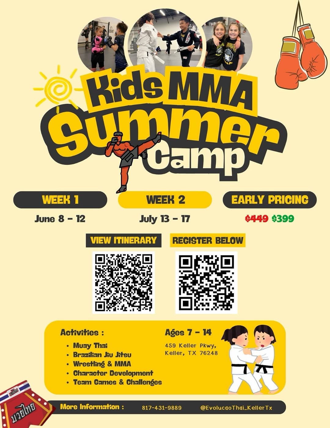 Post 10 by Evolucao Thai Keller MMA School on Instagram (carousel)