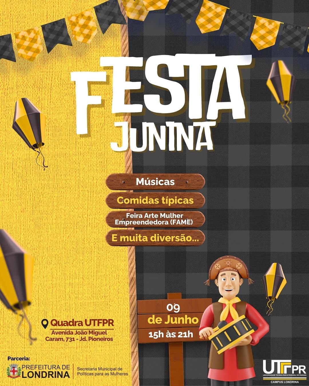 Post 6 by UTFPR campus Londrina on Instagram (image)