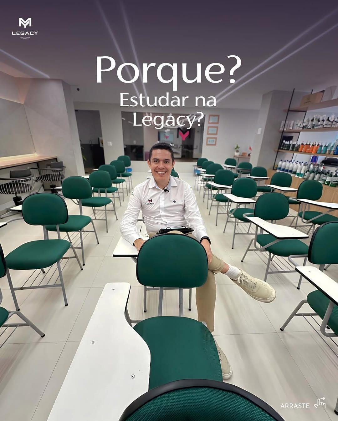Post 10 by Legacy Tricologia  - Cursos, Pós-Graduação e Cosmiatria Nobre on Instagram (carousel)