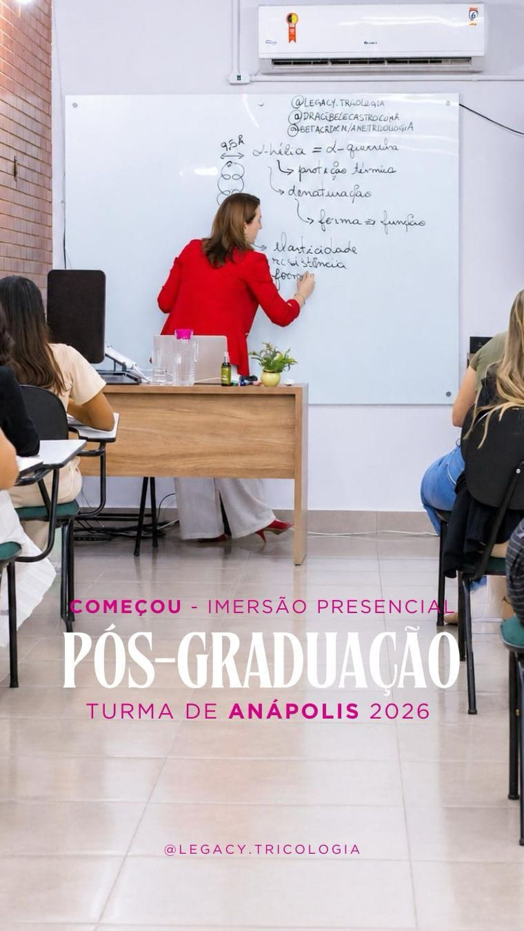 Post 2 by Legacy Tricologia  - Cursos, Pós-Graduação e Cosmiatria Nobre on Instagram (video)