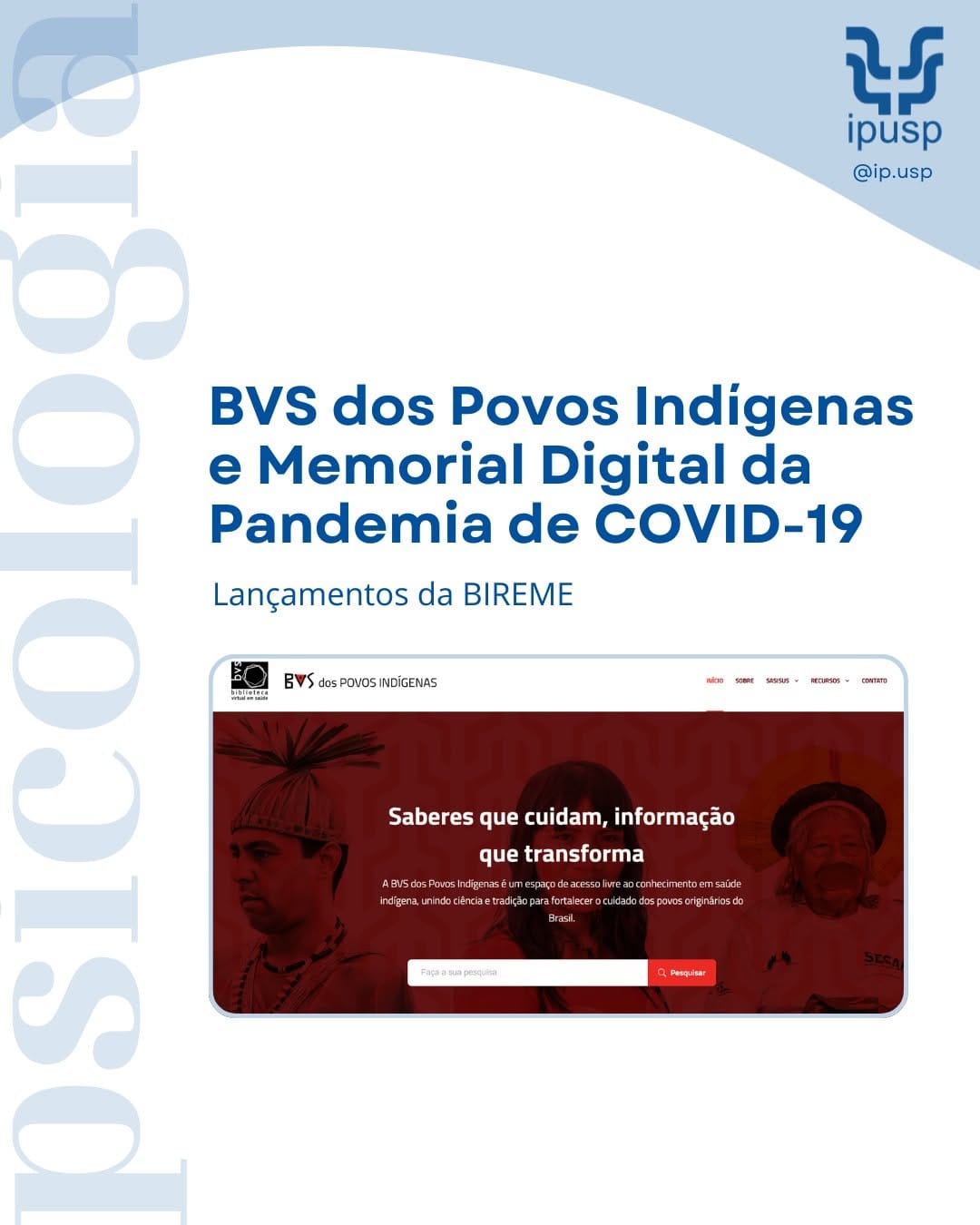 Post 10 by IPUSP – Instituto de Psicologia da USP on Instagram (carousel)