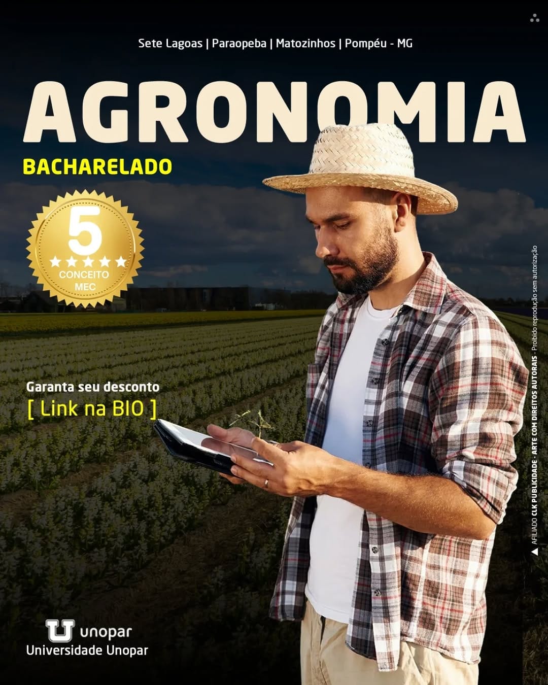 Post 8 by Unopar Sete Lagoas - MG on Instagram (image)