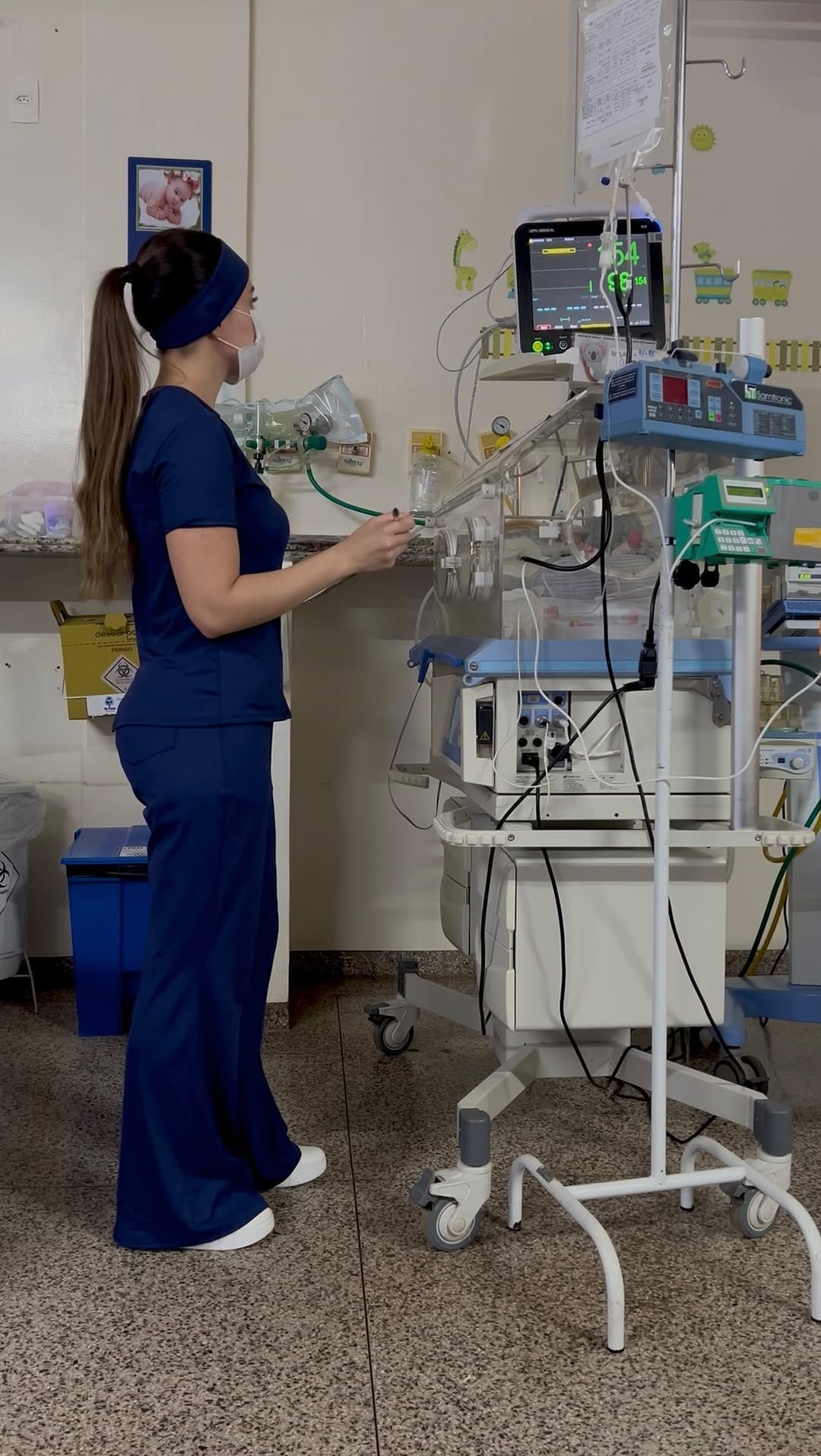 Post 5 by Yasmin Hiorrana / Maternidade / UTI neonatal / SAMU on Instagram (video)