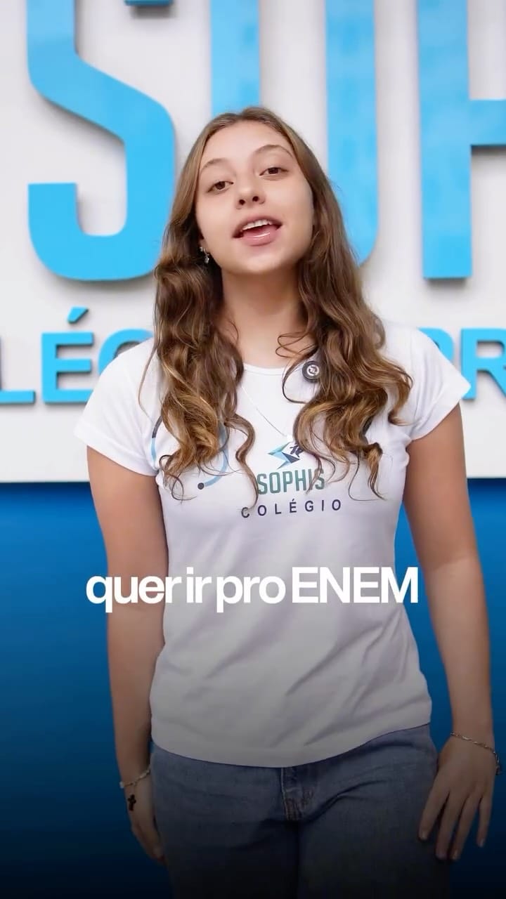 Post 1 by Sophis Colégio e Pré-Vestibular on Instagram (video)
