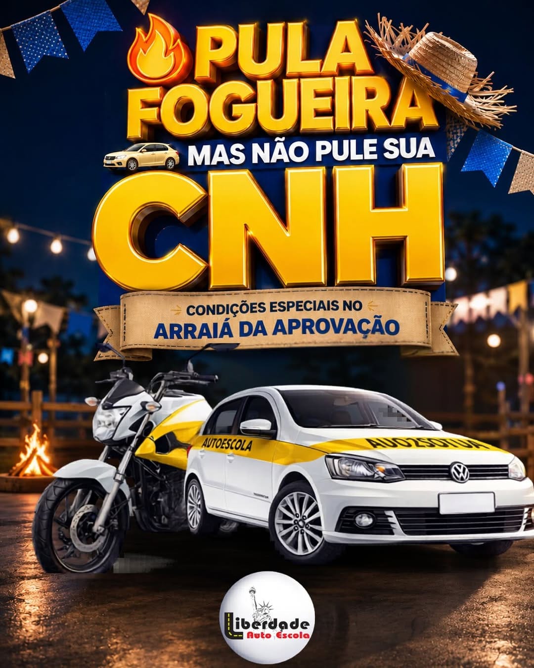 Post 2 by Auto Escola Liberdade on Instagram (image)