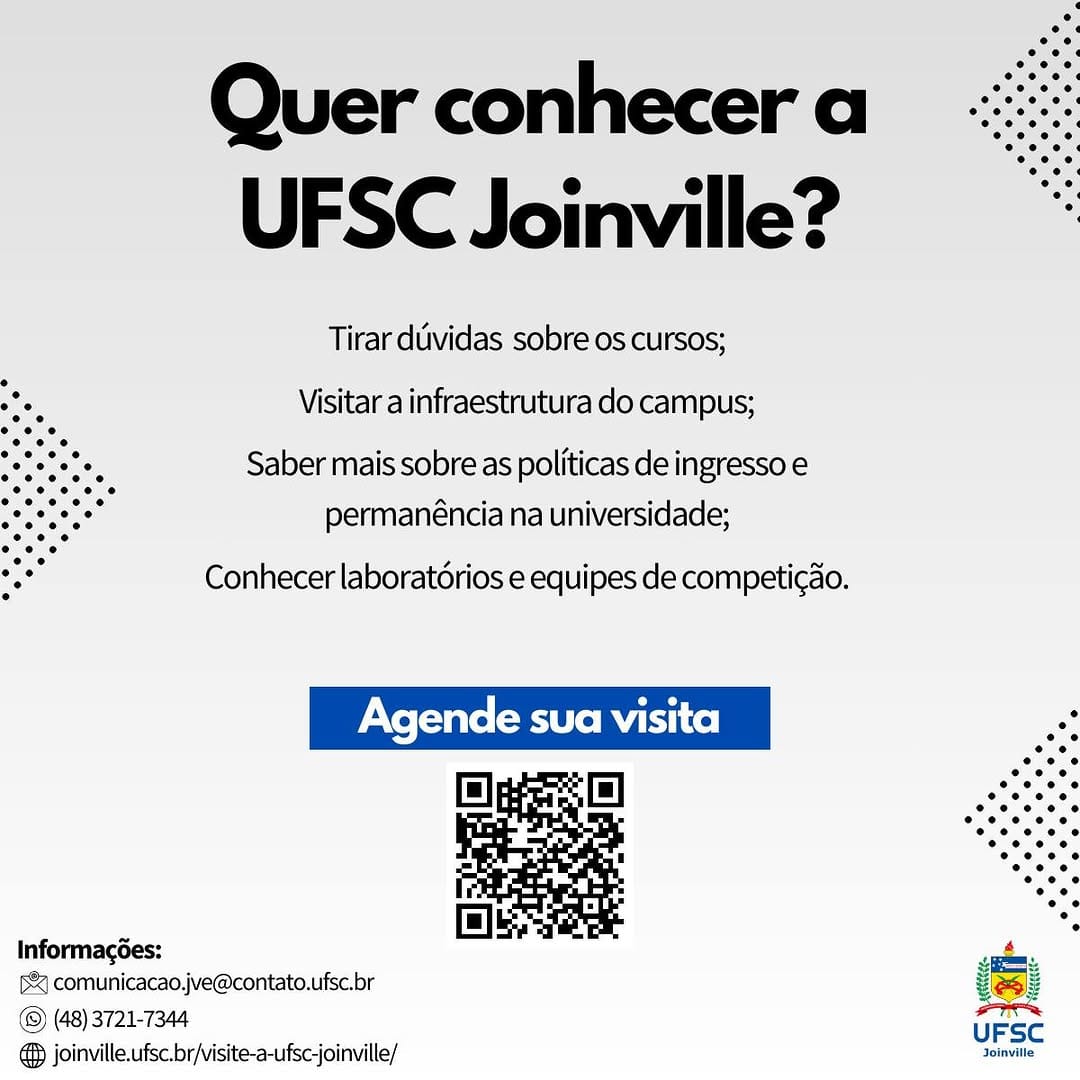Post 10 by UFSC Joinville on Instagram (image)