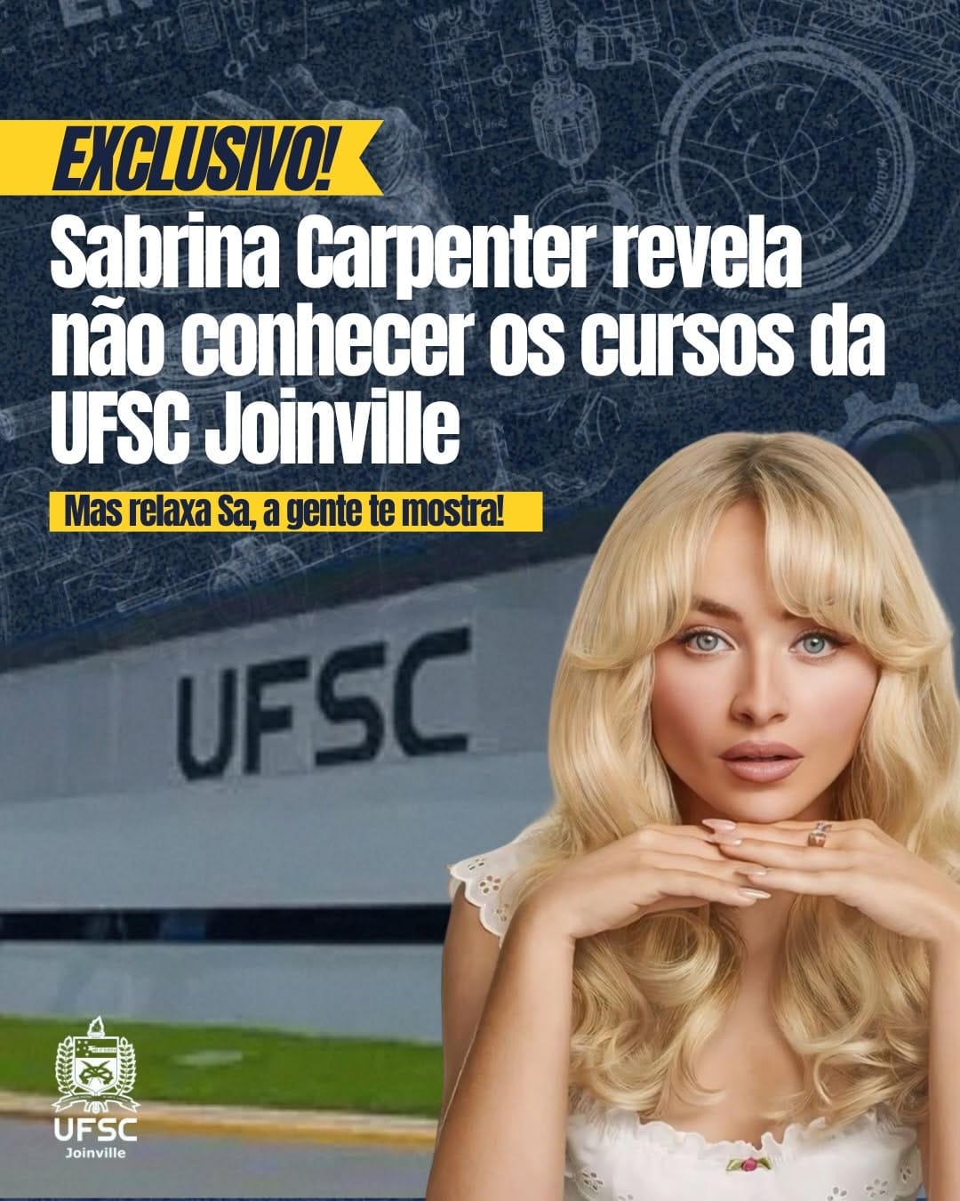 Post 1 by UFSC Joinville on Instagram (carousel)