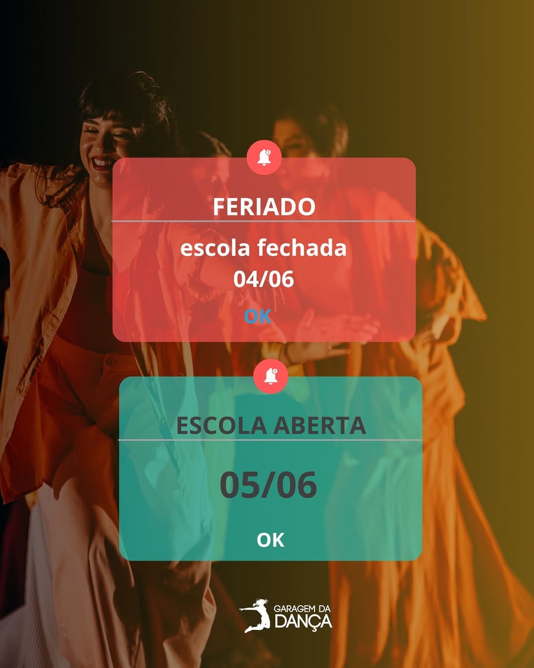 Post 1 by Garagem da Dança on Instagram (image)