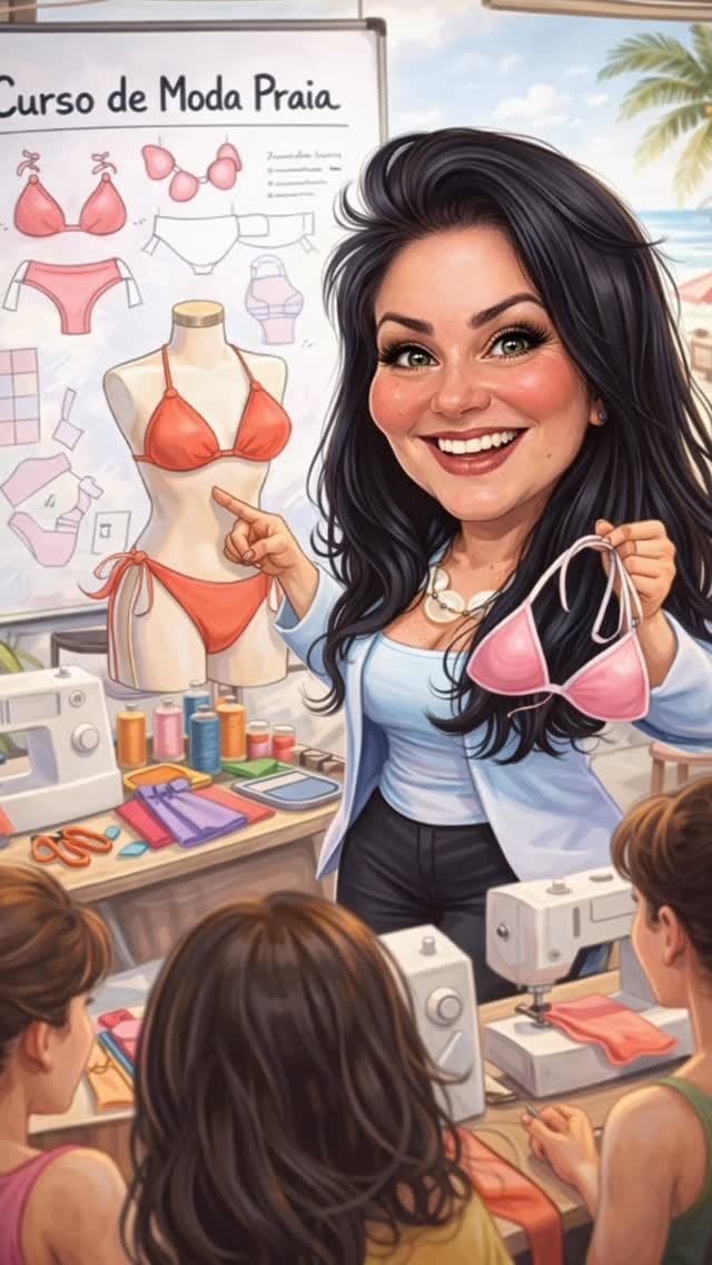 Post 10 by Carla Oliveira / curso moda praia online👙💕 on Instagram (video)