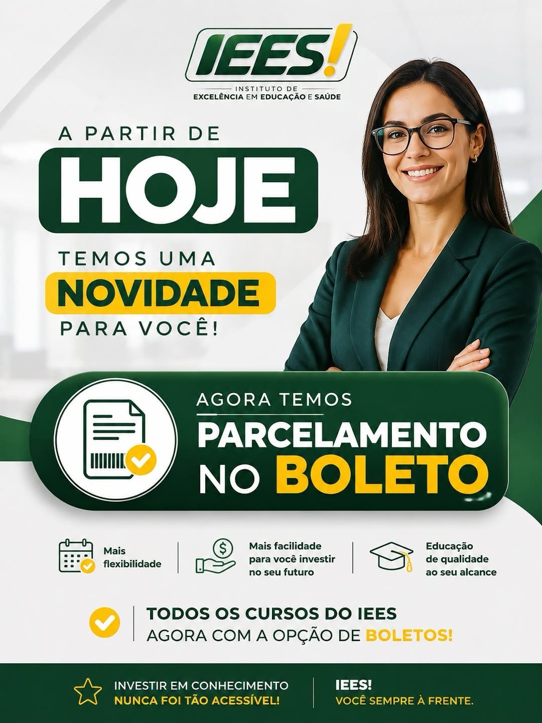 Post 2 by IEES Cursos | Goiânia on Instagram (image)