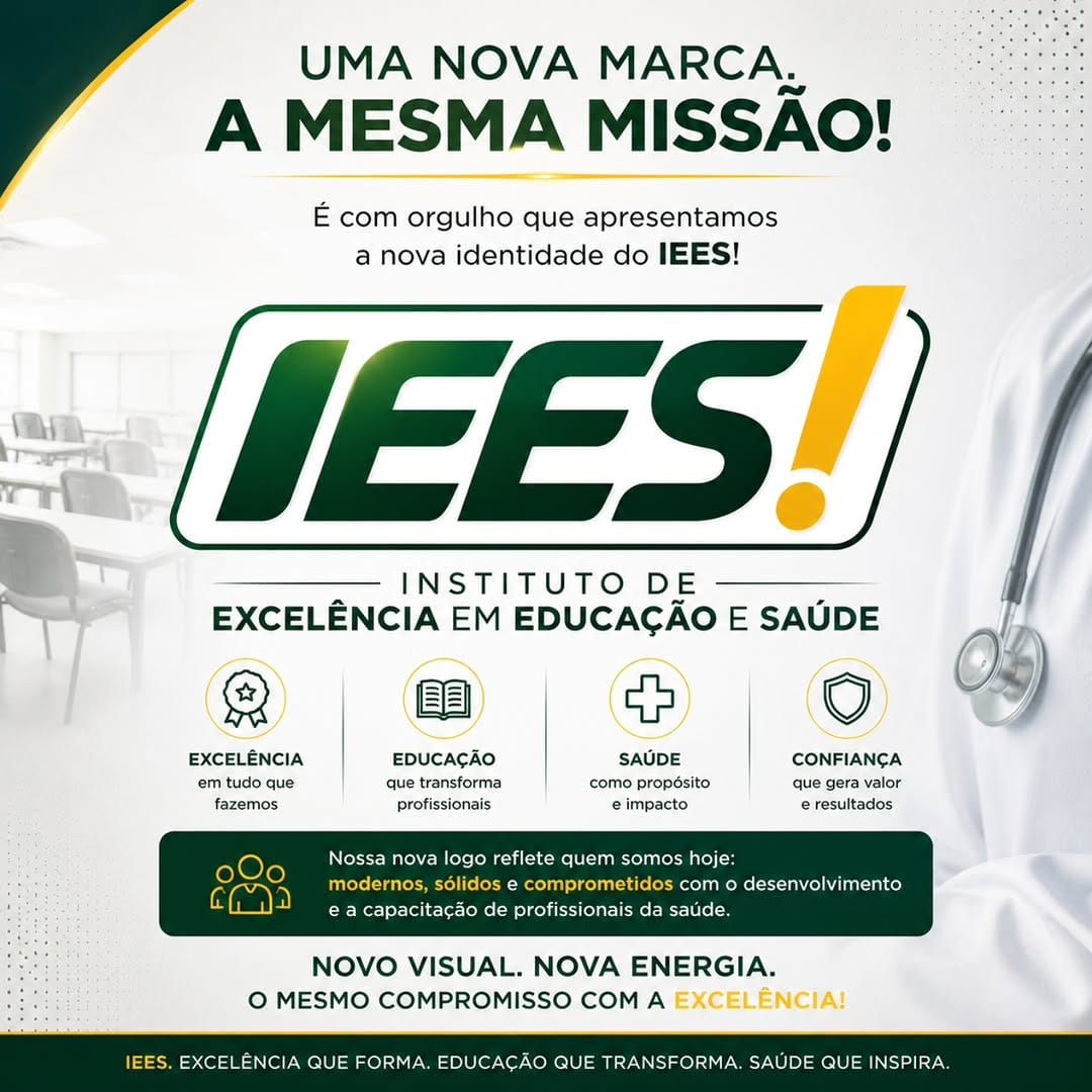Post 4 by IEES Cursos | Goiânia on Instagram (image)