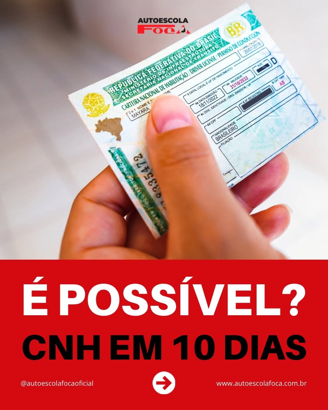 Post 3 by Autoescola Foca on Instagram (carousel)