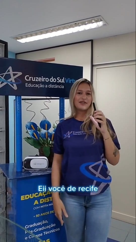 Post 8 by Cruzeiro do Sul Virtual - Polo Recife Boa Vista on Instagram (video)