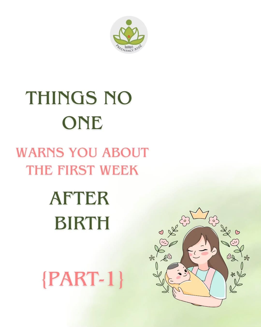 Post 6 by Tushita’s pregnancy A2Z on Instagram (carousel)