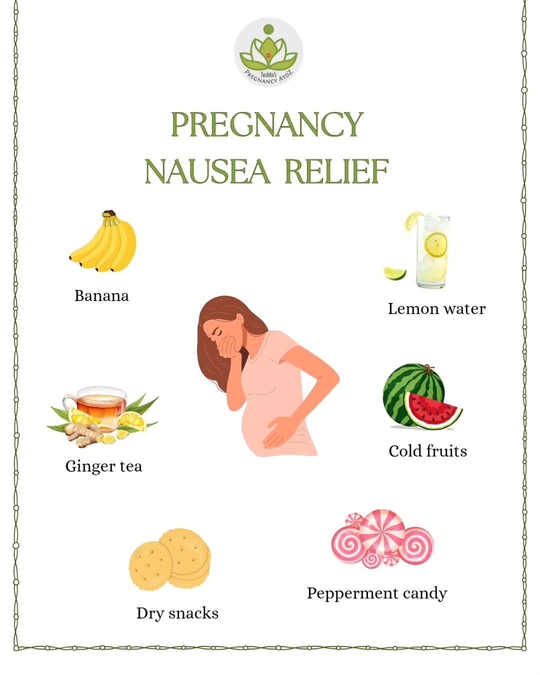 Post 10 by Tushita’s pregnancy A2Z on Instagram (image)