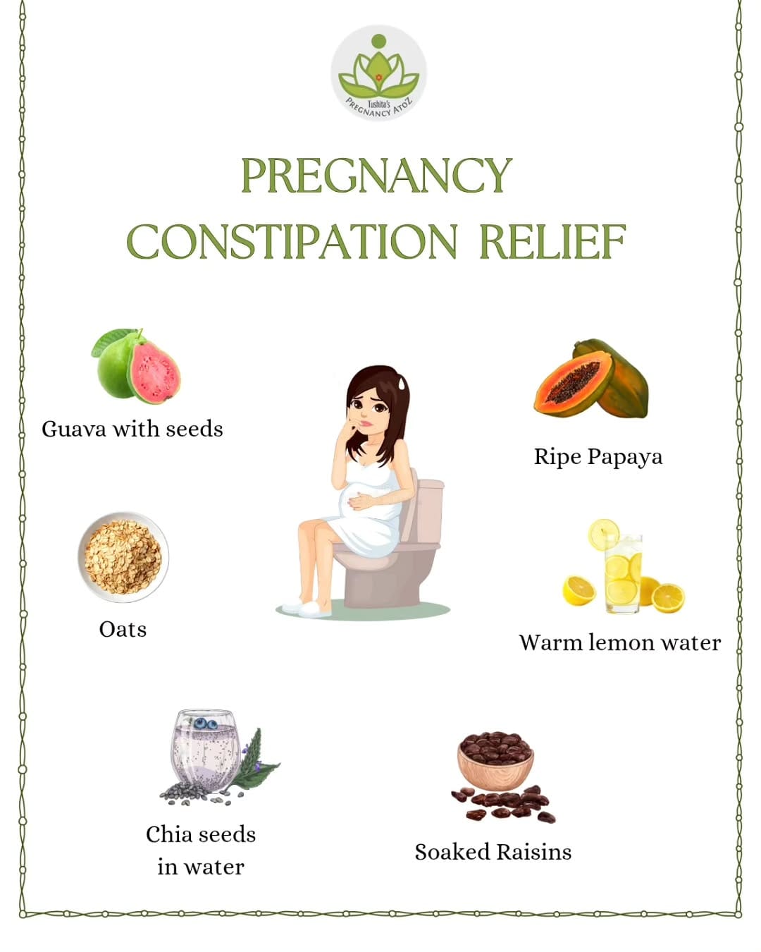 Post 8 by Tushita’s pregnancy A2Z on Instagram (image)
