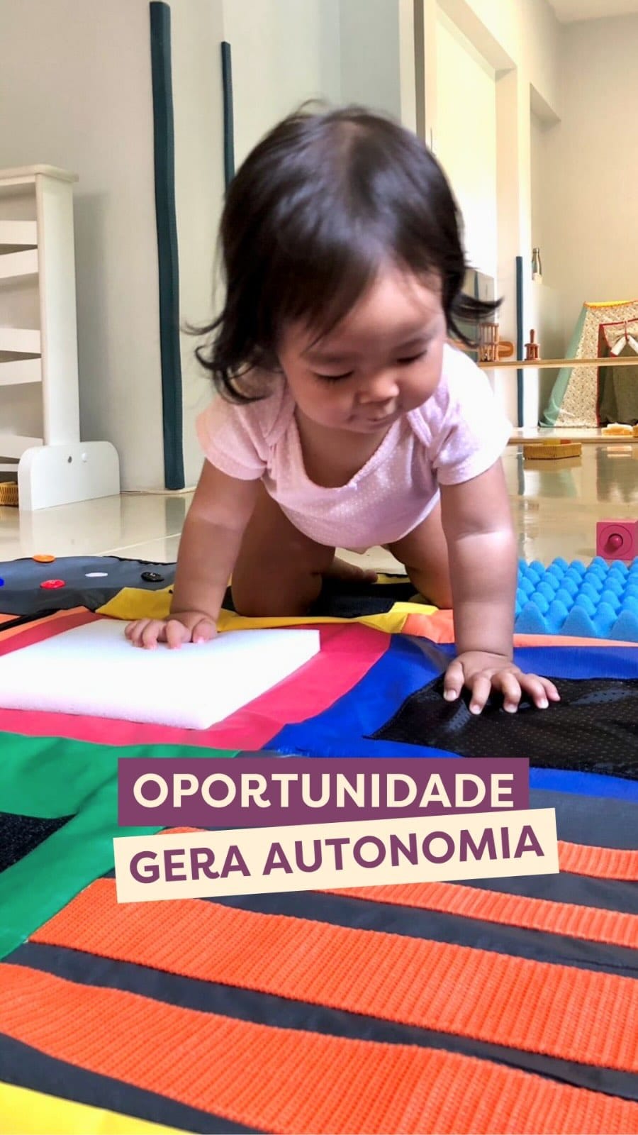 Post 9 by Senses Montessori School | Educação Infantil on Instagram (video)