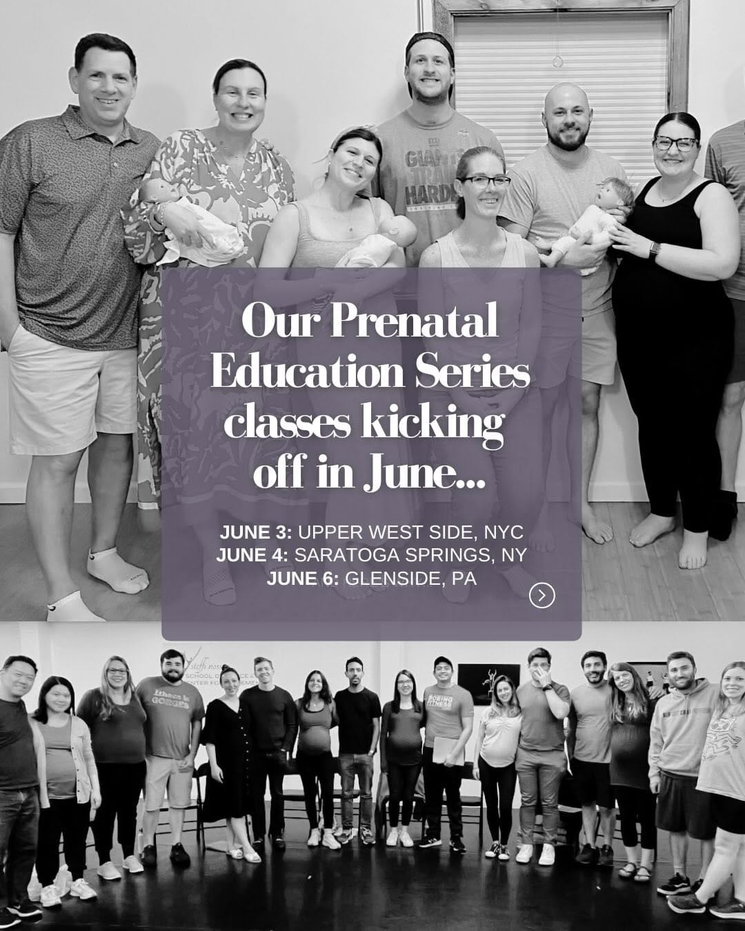 Post 4 by The Parent Collective - Community-first prenatal classes on Instagram (carousel)