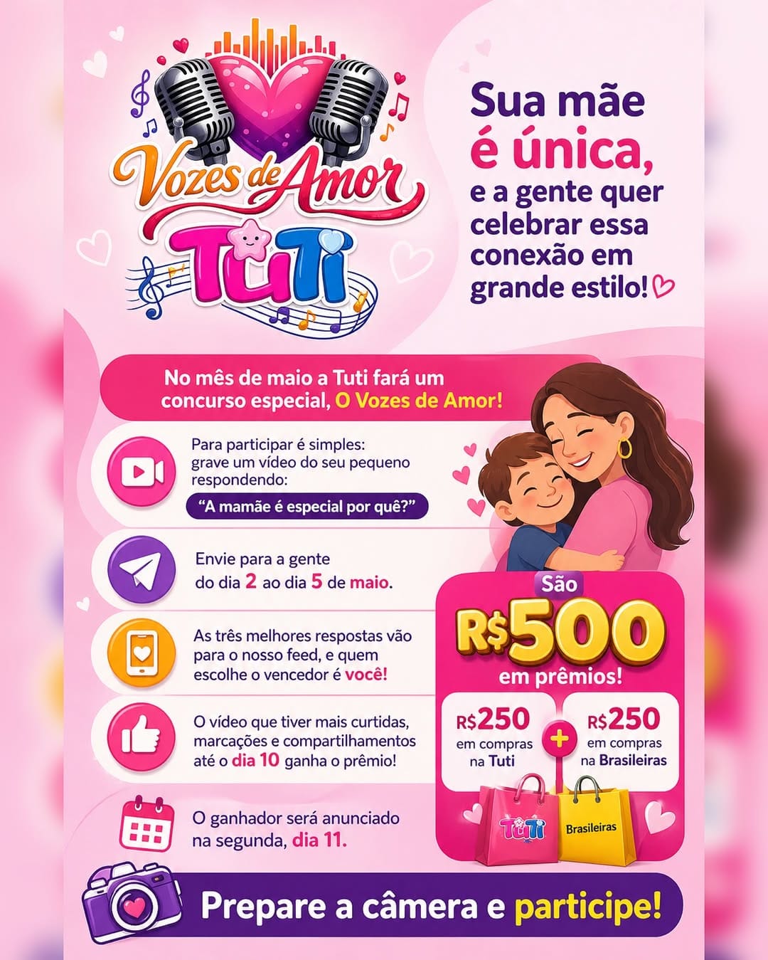 Post 5 by TUTI • O Shopping do seu filho(a) 💖💙 on Instagram (image)