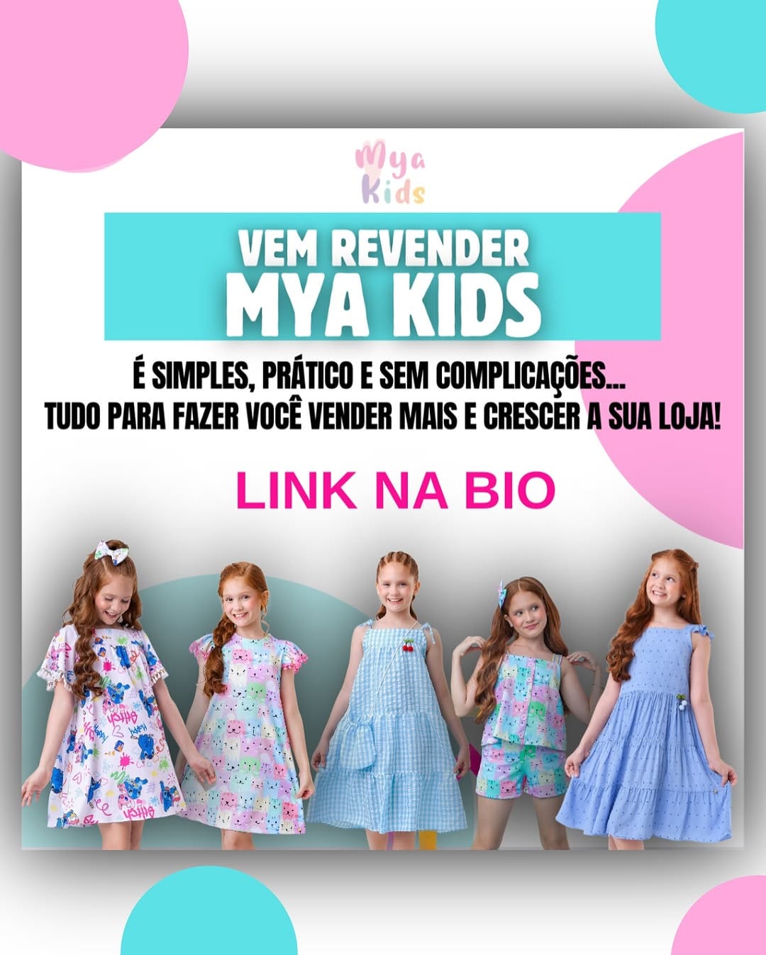 Post 10 by Mya Kids - Atacado🎀 on Instagram (image)