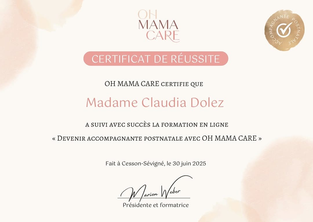 Post 10 by Claudia Dolez | Accompagnante périnatale on Instagram (image)