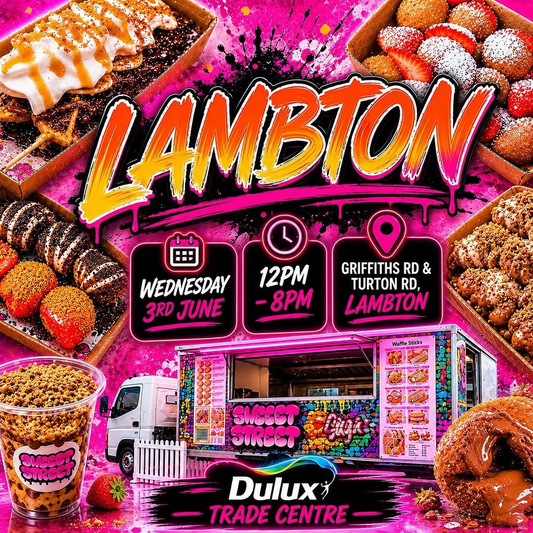 Post 4 by Sweeet Street  - Food Truck on Instagram (carousel)