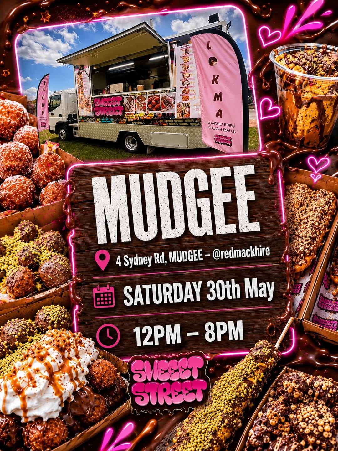 Post 8 by Sweeet Street  - Food Truck on Instagram (carousel)