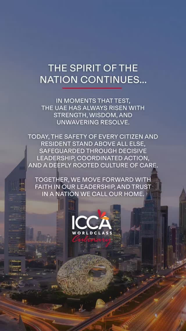 Post 8 by ICCA - International Centre for Culinary Arts 🇦🇪 on Instagram (video)