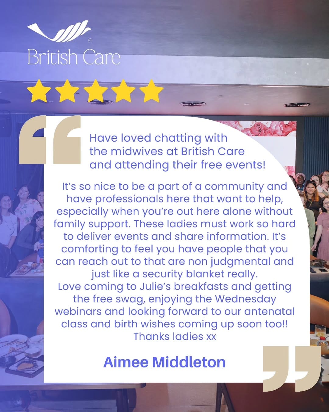 Post 4 by Julie | Midwife Dubai | Pregnancy & Baby Care | British Care on Instagram (image)