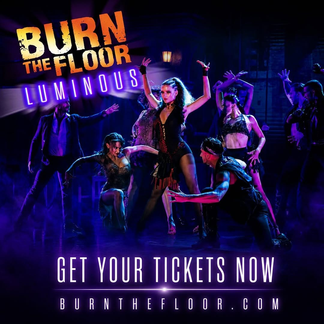 Post 2 by BURN THE FLOOR on Instagram (image)