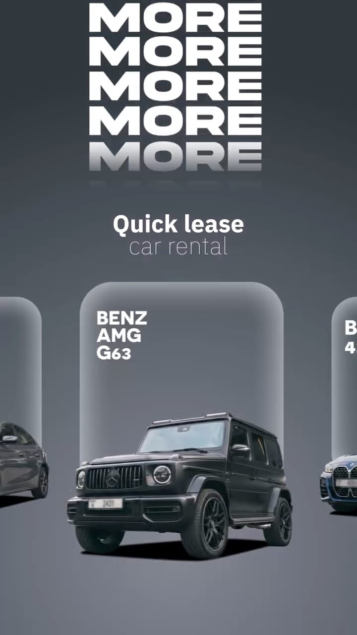 Post 8 by Quick Lease Car Rentals on Instagram (video)