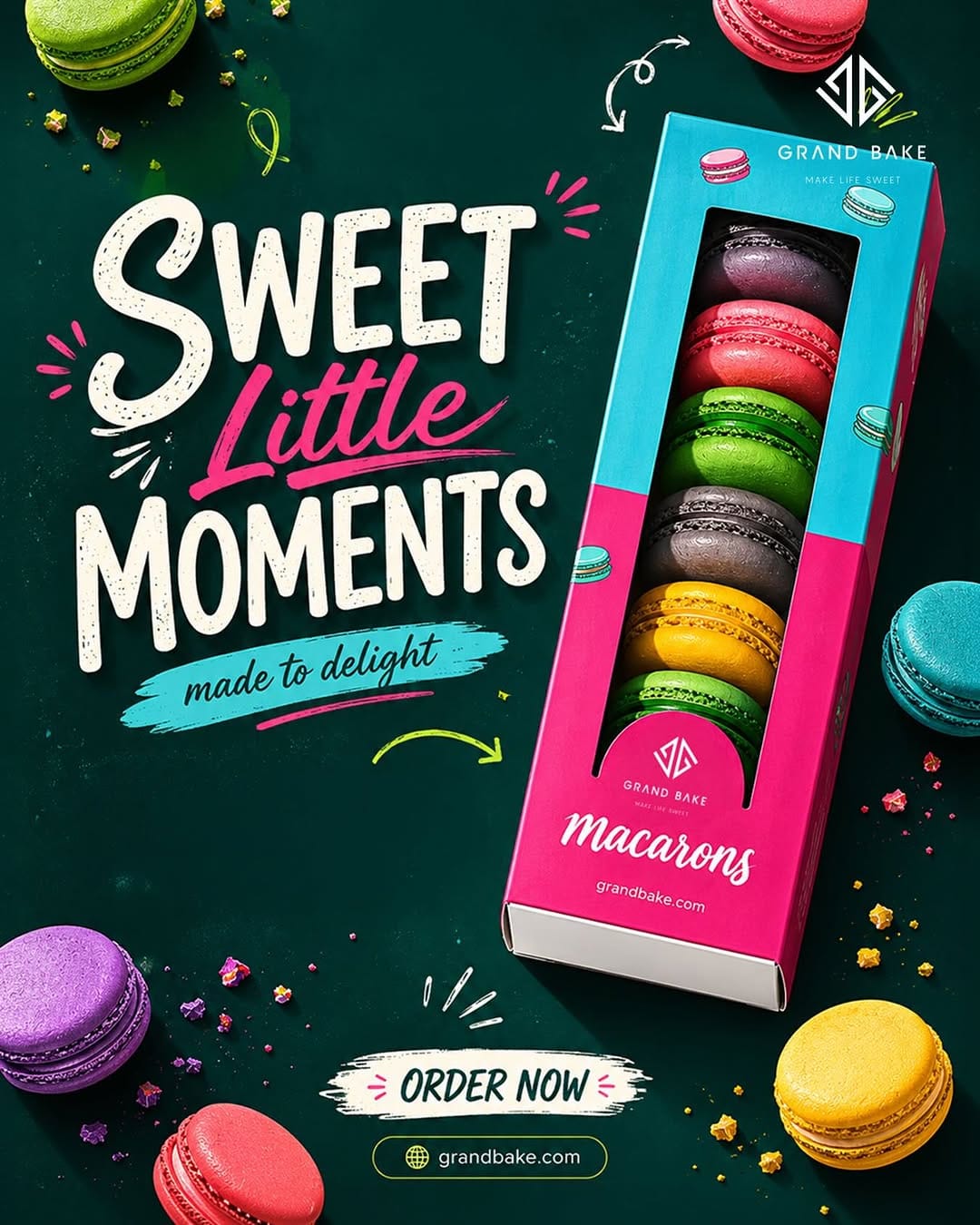 Post 3 by GRAND BAKE SWEETS AND PASTRIES on Instagram (image)