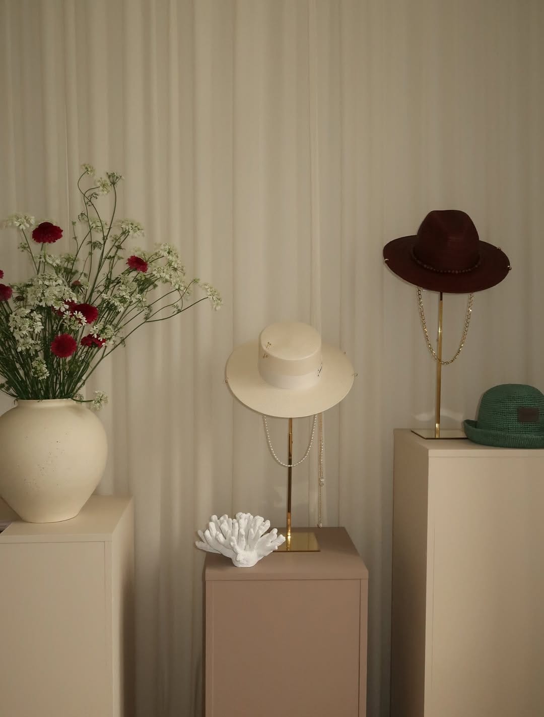 Post 1 by LE SH KA headwear on Instagram (carousel)