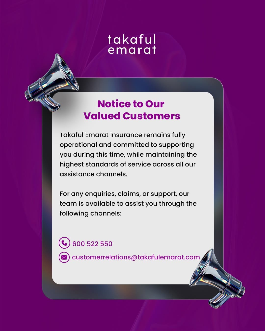 Post 10 by Takaful Emarat on Instagram (carousel)