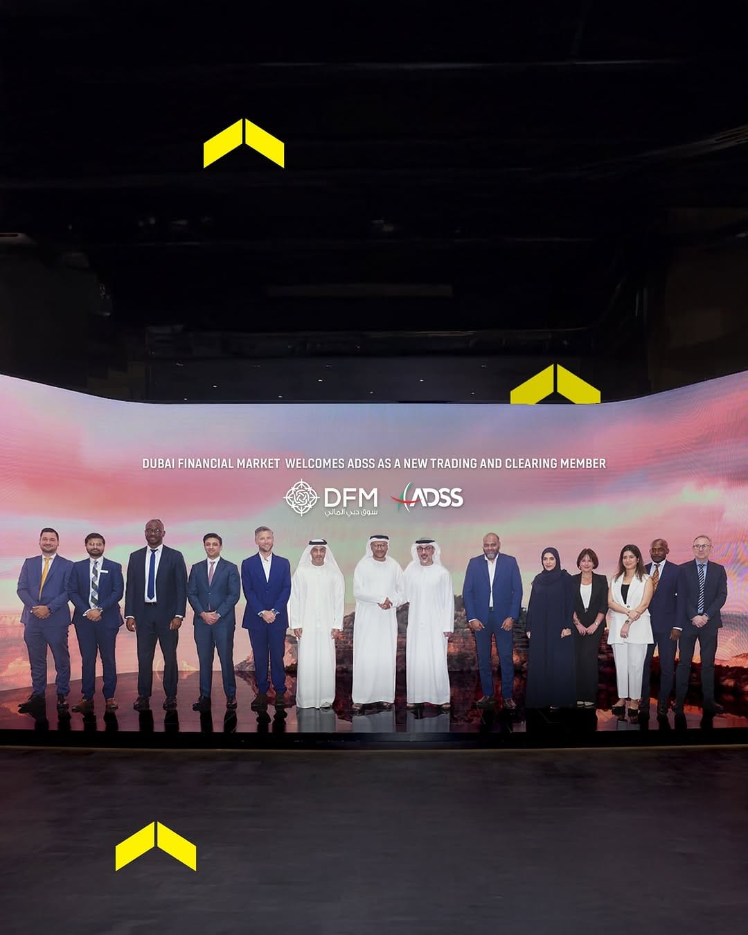 Post 9 by Dubai Financial Market (DFM) on Instagram (image)