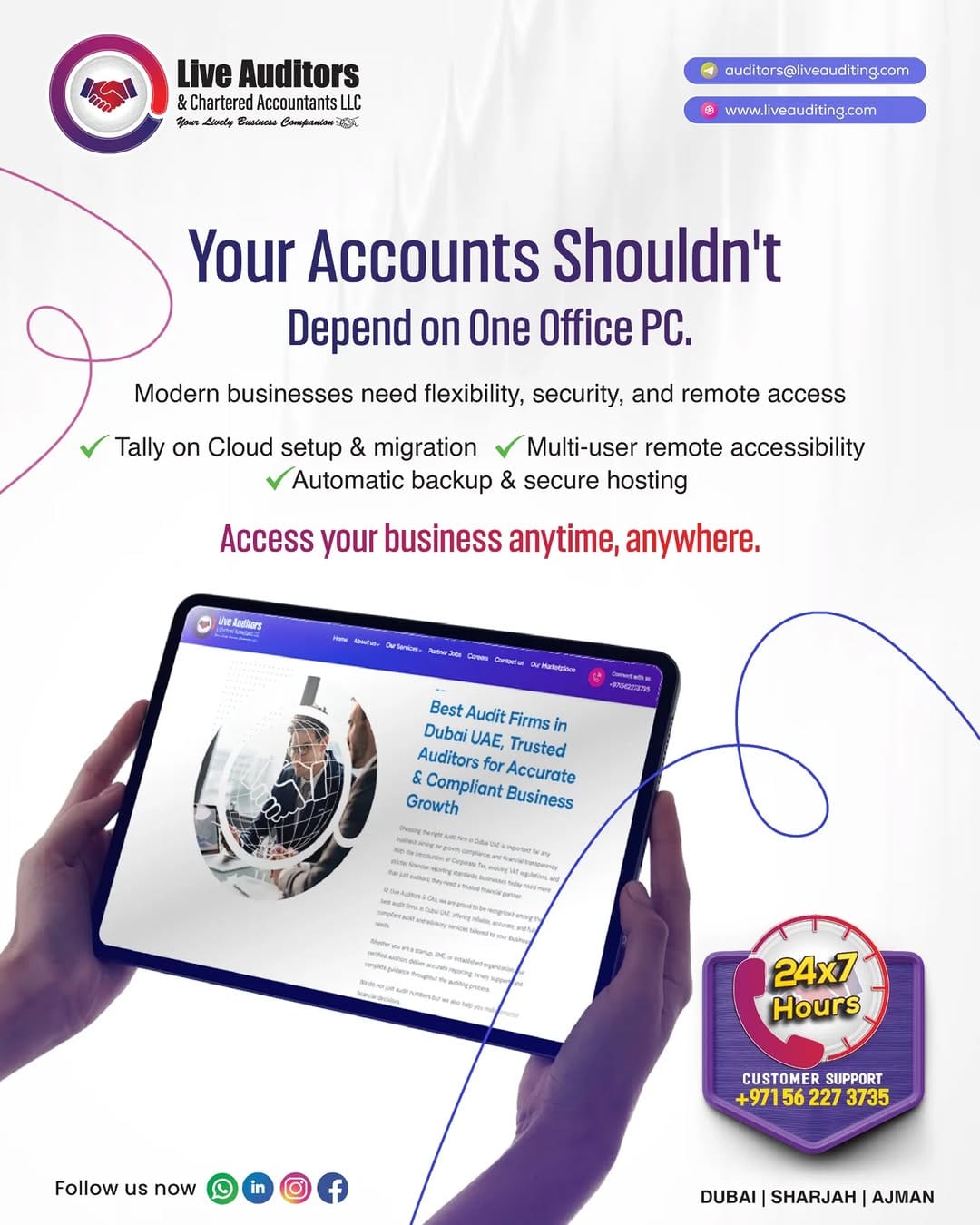 Post 8 by Live Auditors & Chartered Accountants LLC on Instagram (image)