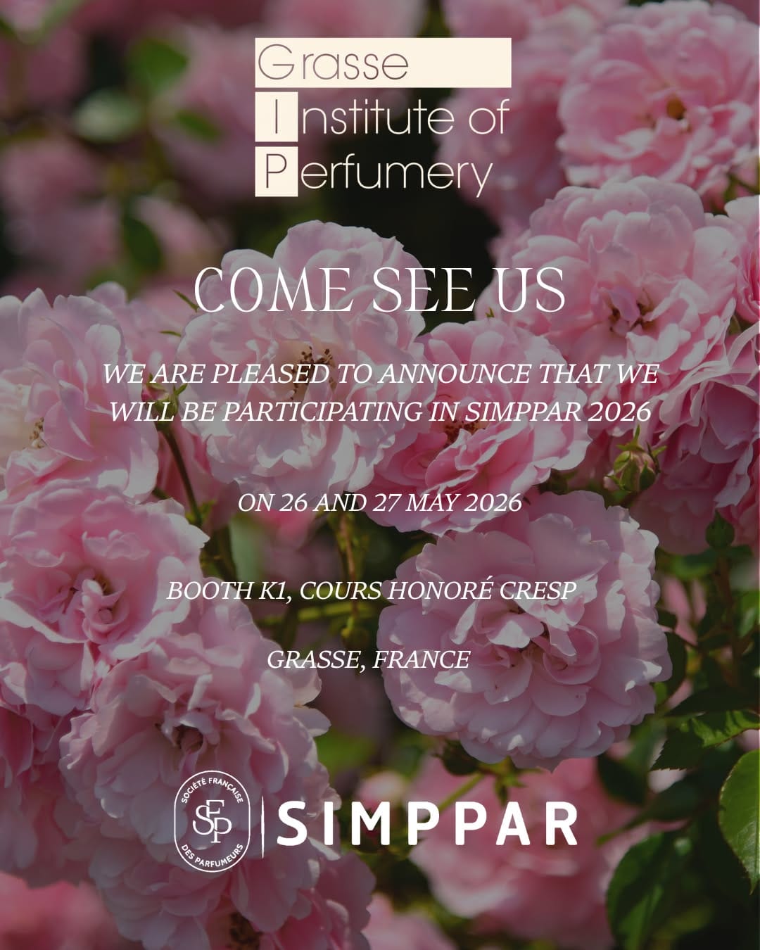 Post 7 by Grasse Institute of Perfumery on Instagram (image)