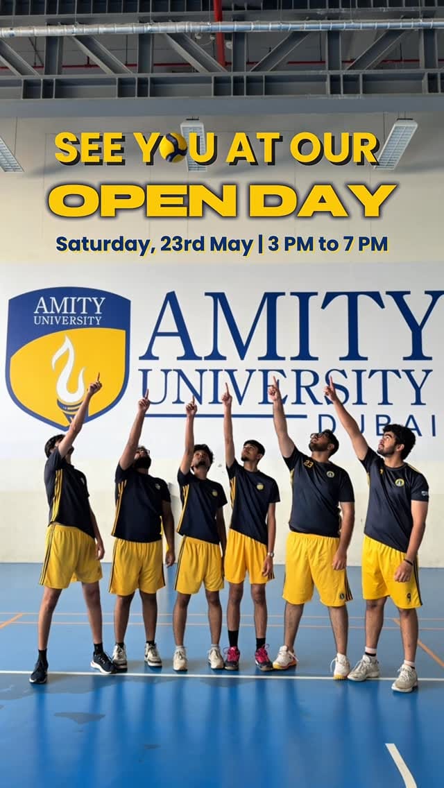 Post 8 by Amity University Dubai on Instagram (video)