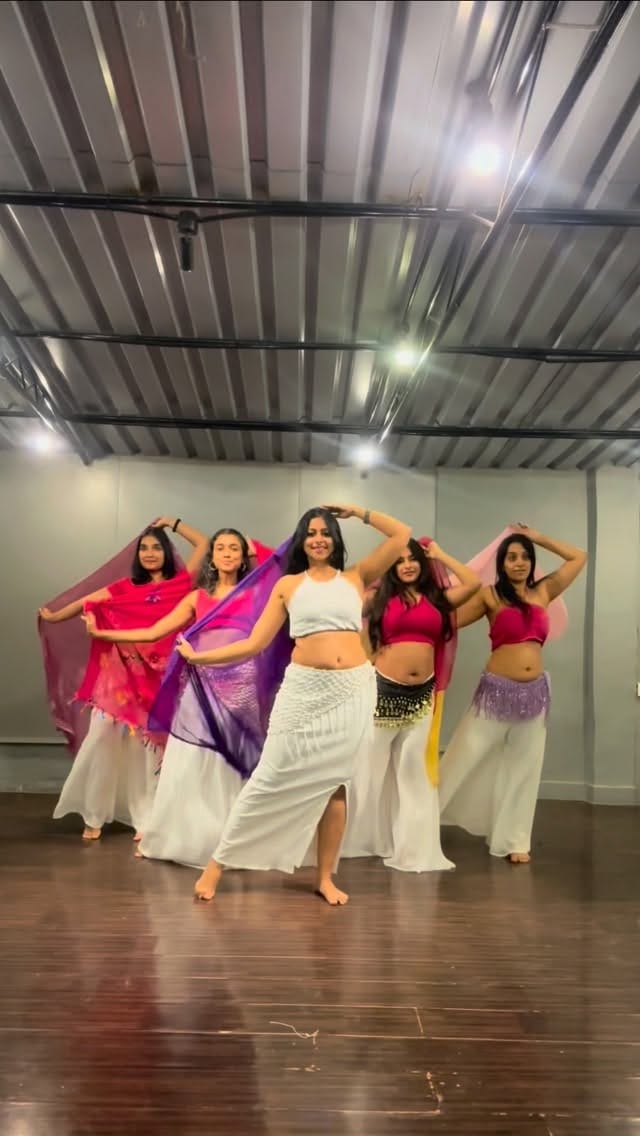 Post 4 by ArtOfBellyDanceWithSanjana on Instagram (video)