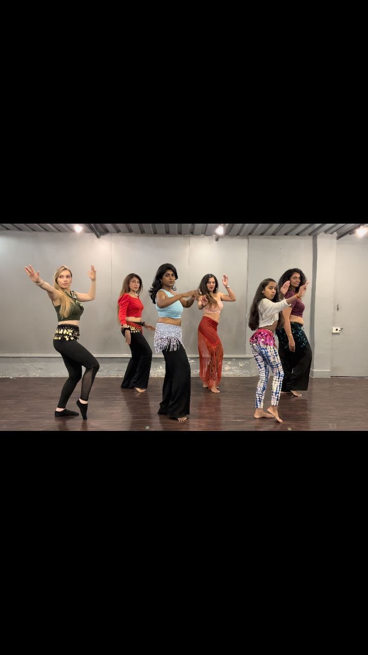 Post 5 by ArtOfBellyDanceWithSanjana on Instagram (video)