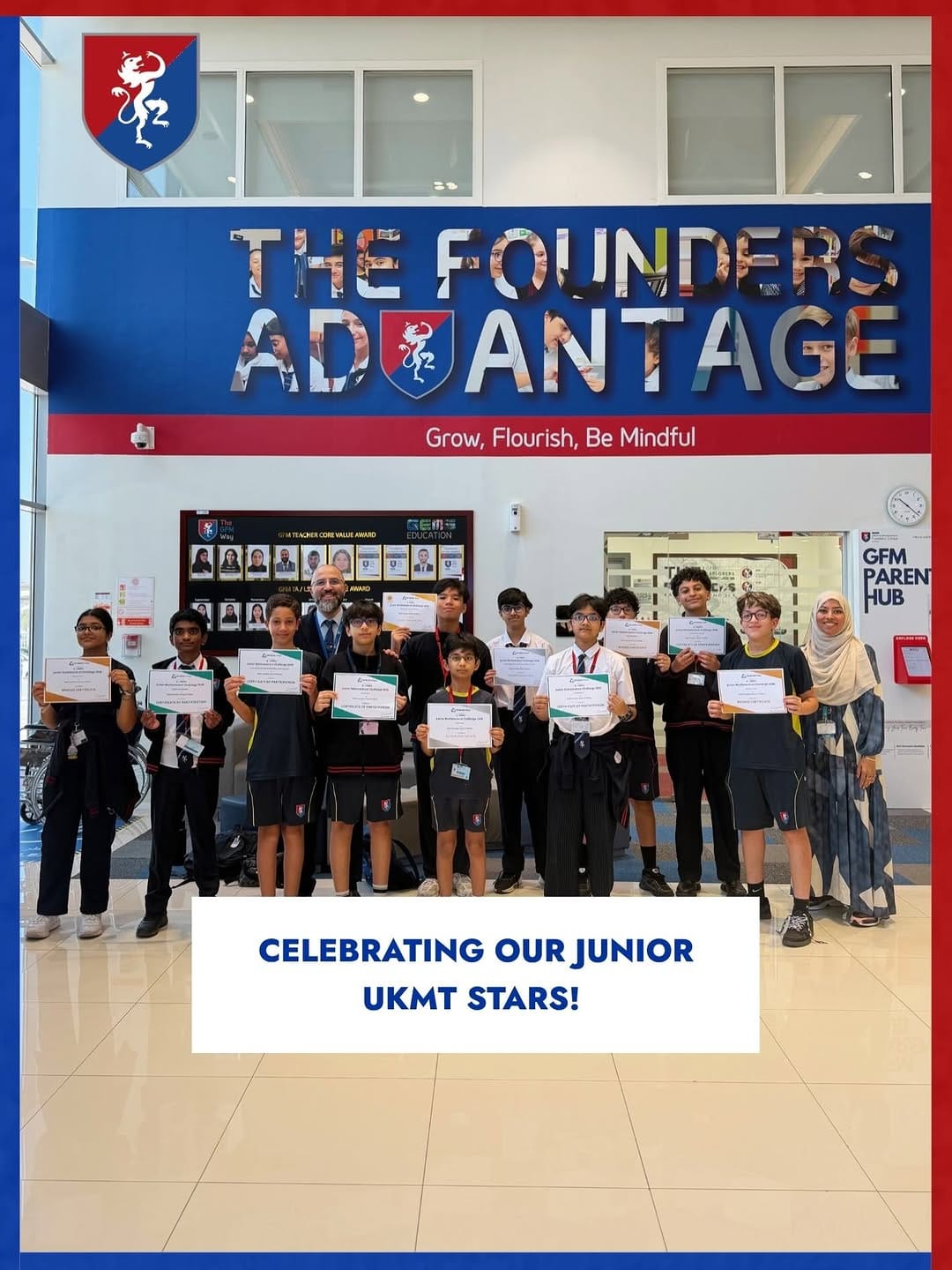 Post 2 by GEMS Founders School Al-Mizhar on Instagram (carousel)