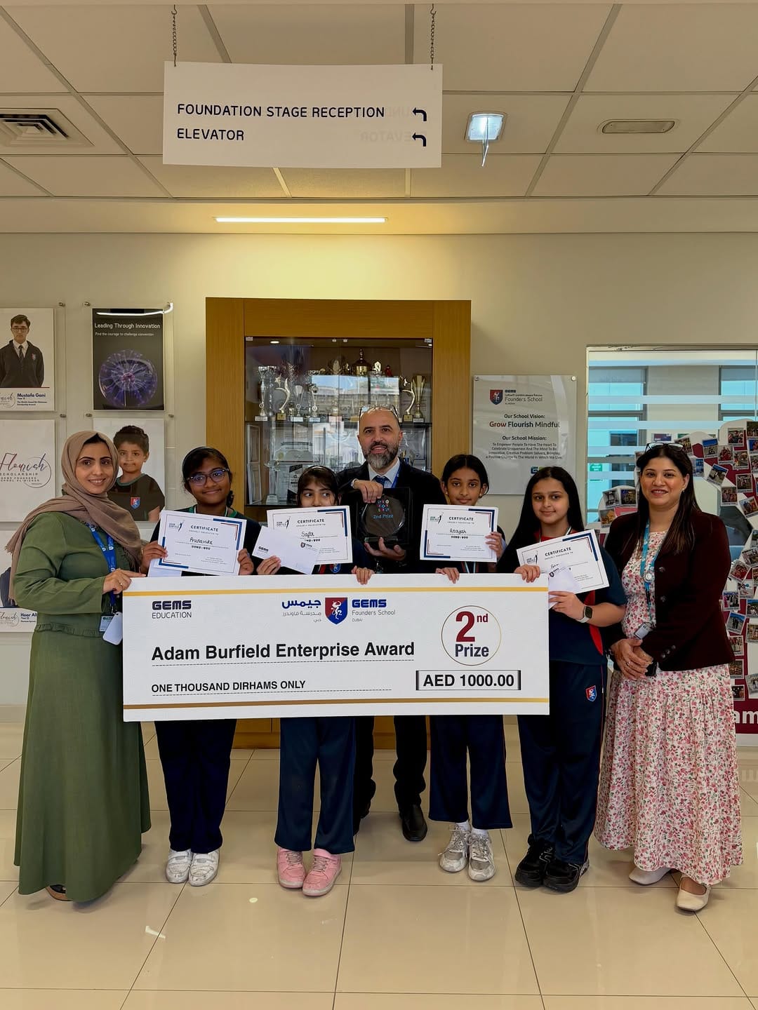 Post 4 by GEMS Founders School Al-Mizhar on Instagram (carousel)