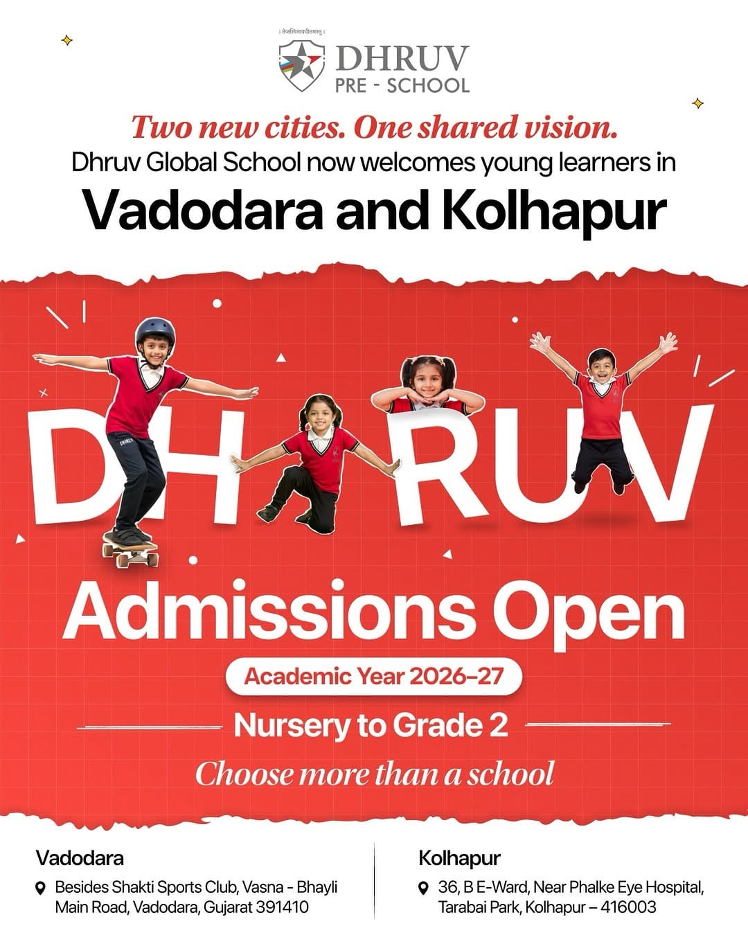 Post 9 by Dhruv Global School on Instagram (image)